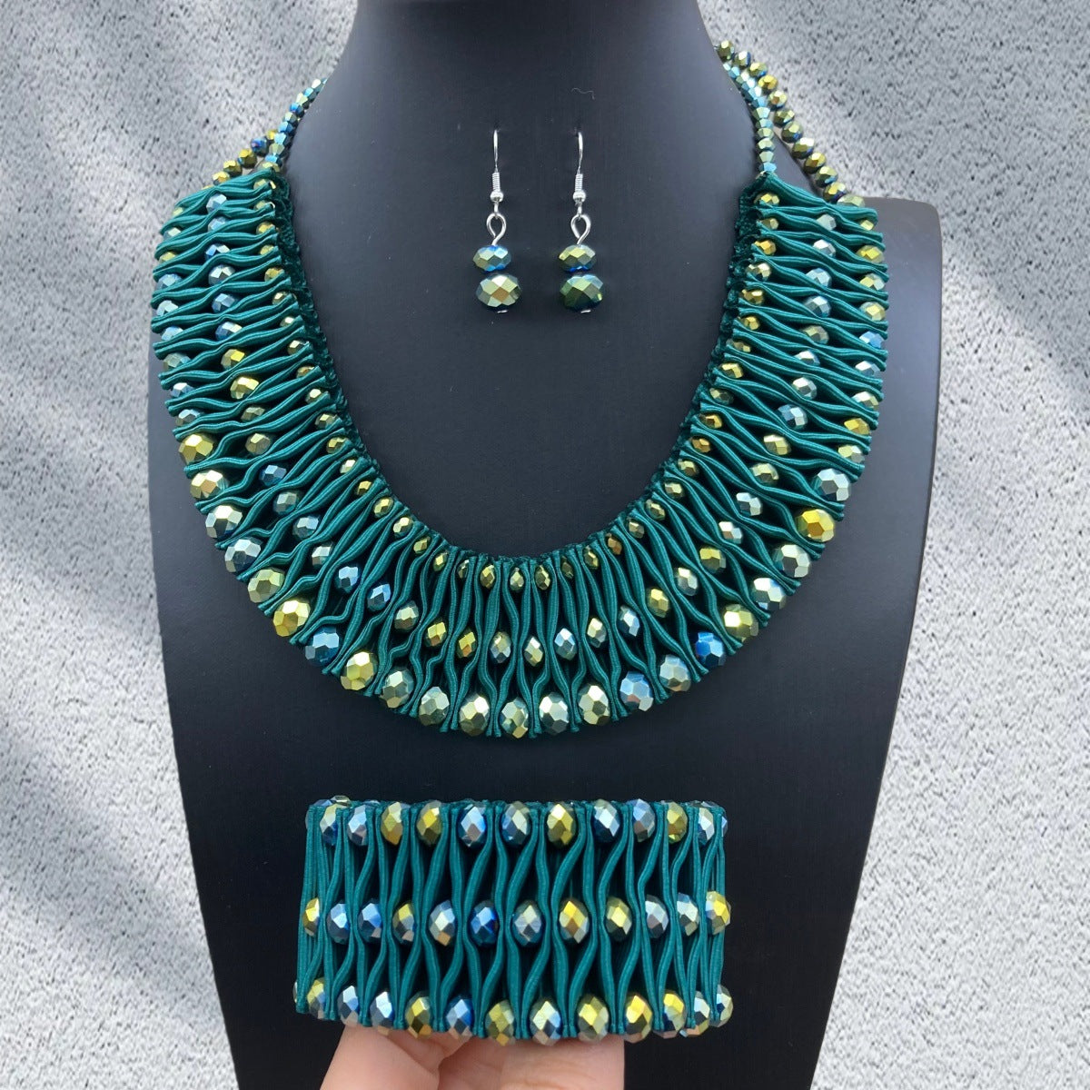 Durable Classic Stylish Woven Pleated Vintage Necklaces