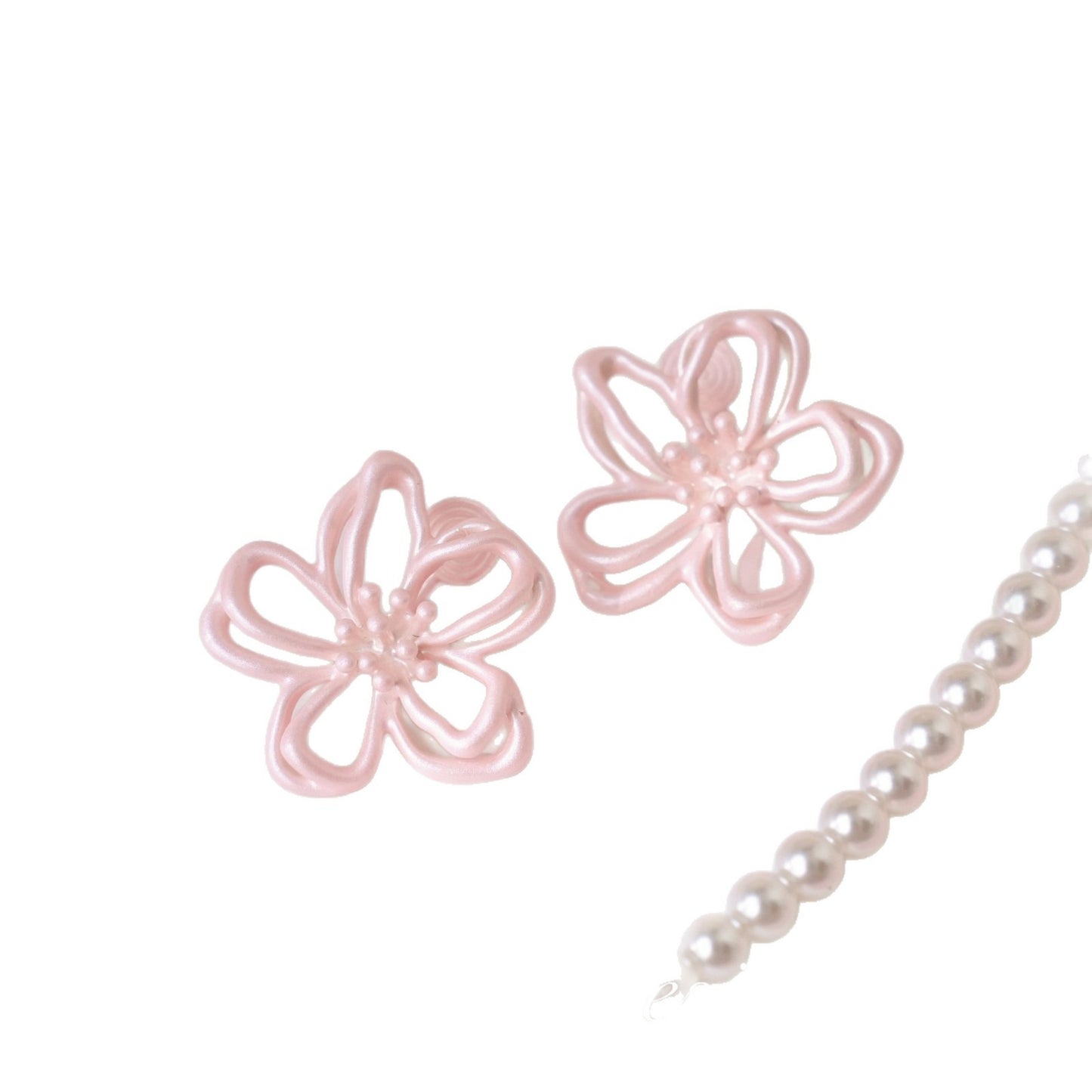Women's Flower Light Luxury High-grade Unique Design Ear Rings