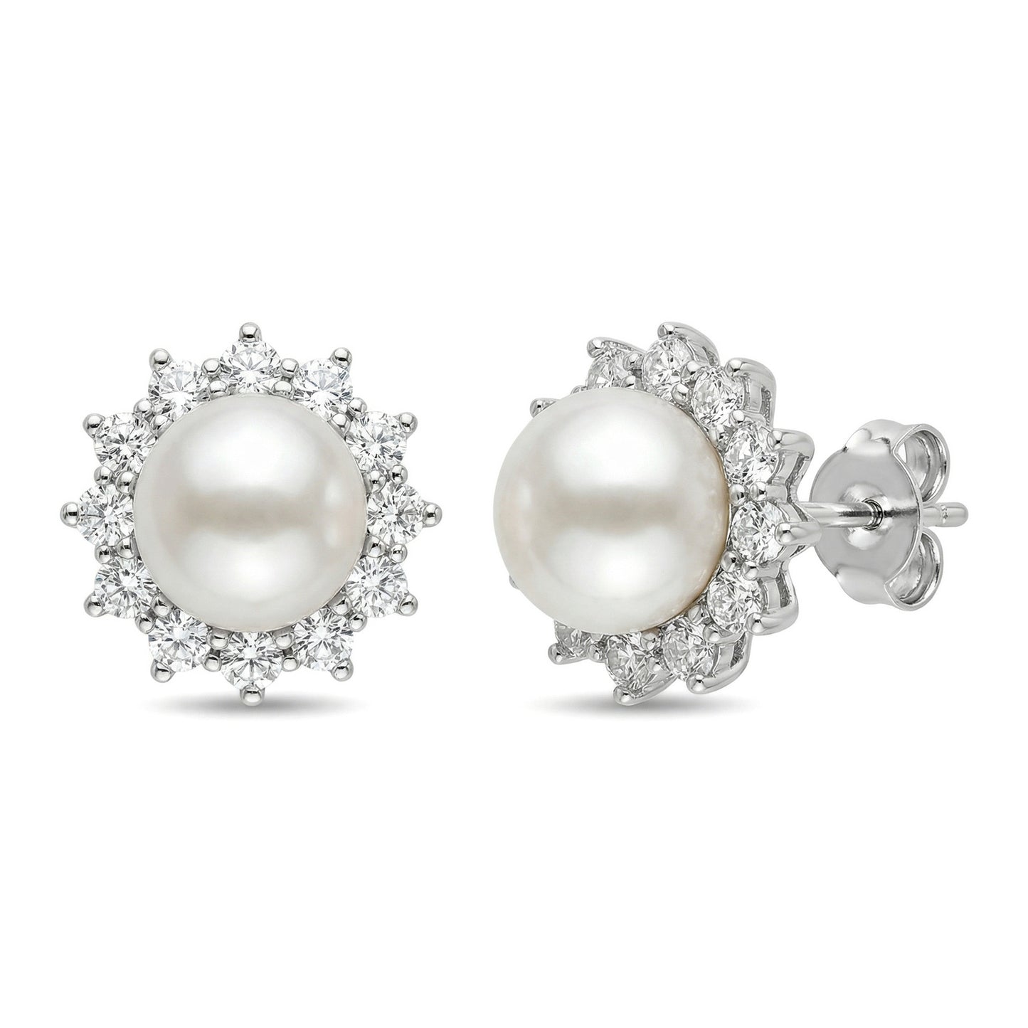 Women's & Men's Material Finely Inlaid Niche High Sense Basic Stud Earrings