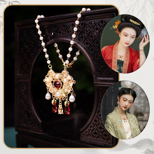 Women's Accessories Safety Lock Ancient Style With Necklaces