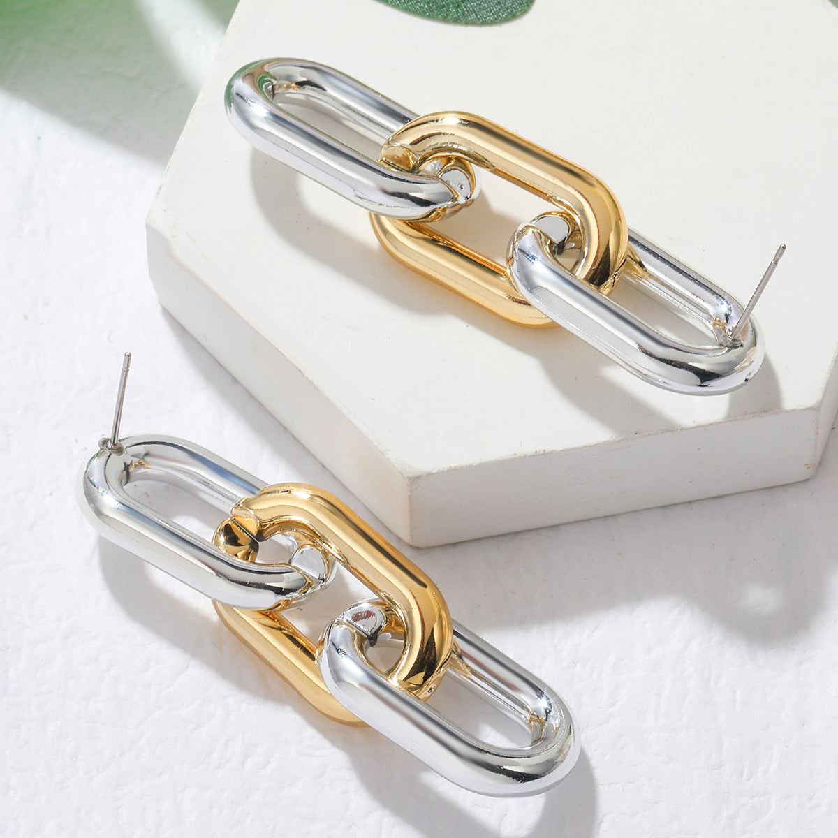 Fashion Exaggerated Trend Cold Style Metal Earrings