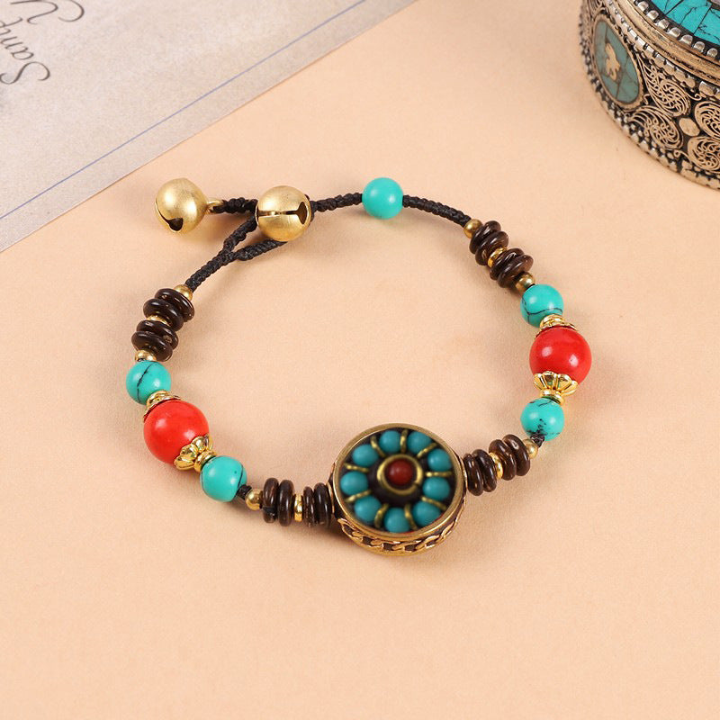 Women's & Men's & Chinese Ethnic Style Tibetan Niche Bracelets