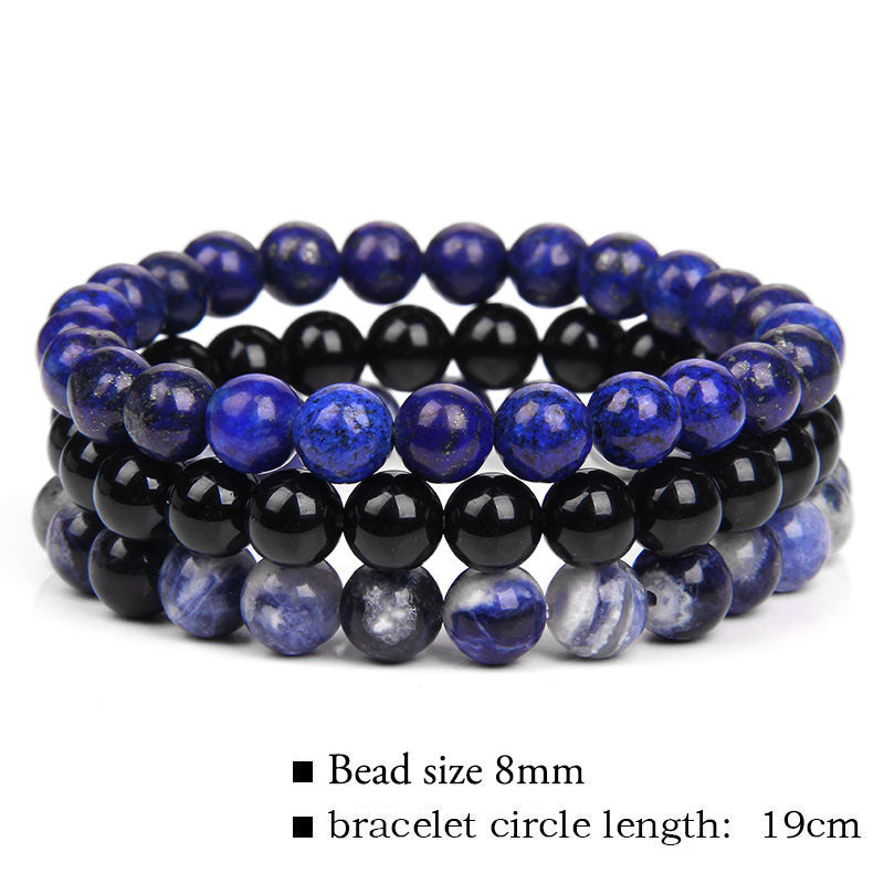 Women's & Men's & Fashion Ornament Natural Stone Bead Bracelets