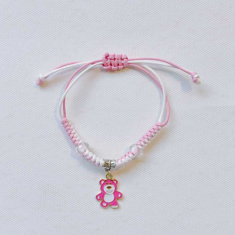 Durable Elegant Cute Cartoon Couple Ornament Bracelets