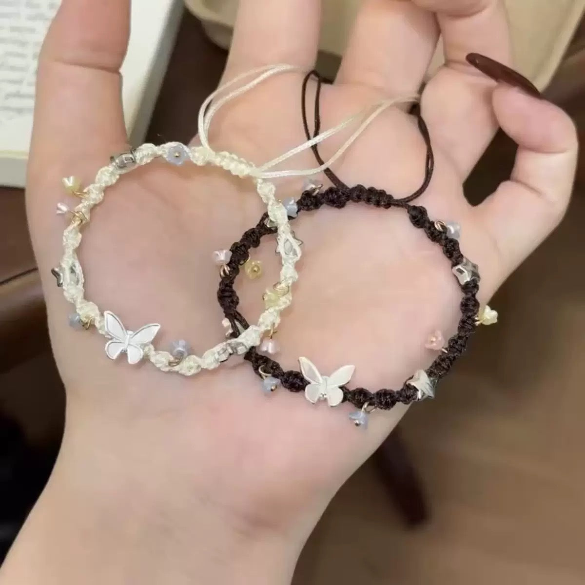 Female Hand-woven Minority Simple Fresh Sweet Girly Cute Carrying Bracelets