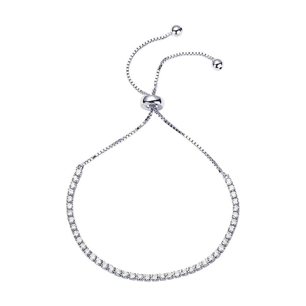 Women's Telescopic Diamond Claw Chain Adjustable Simple Fashion Micro Bracelet