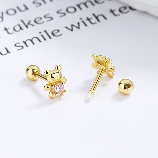 Thread Female Personality Design Ear Bone Earrings