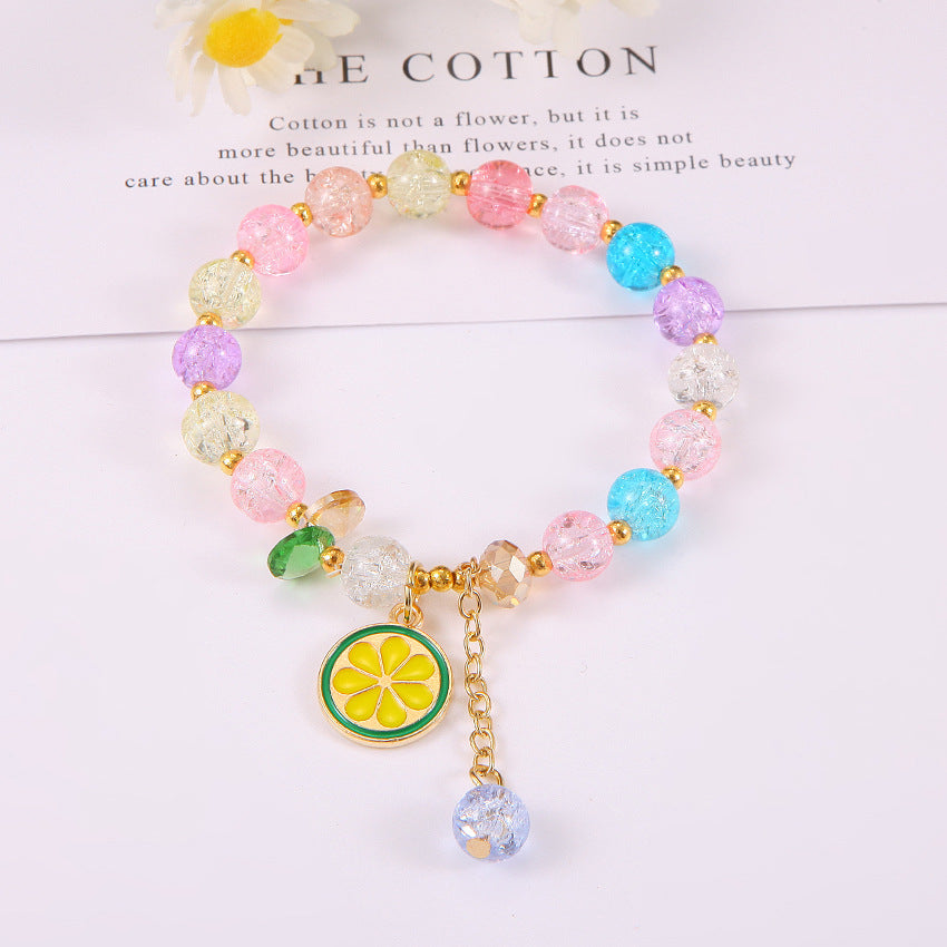 Bracelets Mori d'été simples et mignons pour enfants, Style féminin