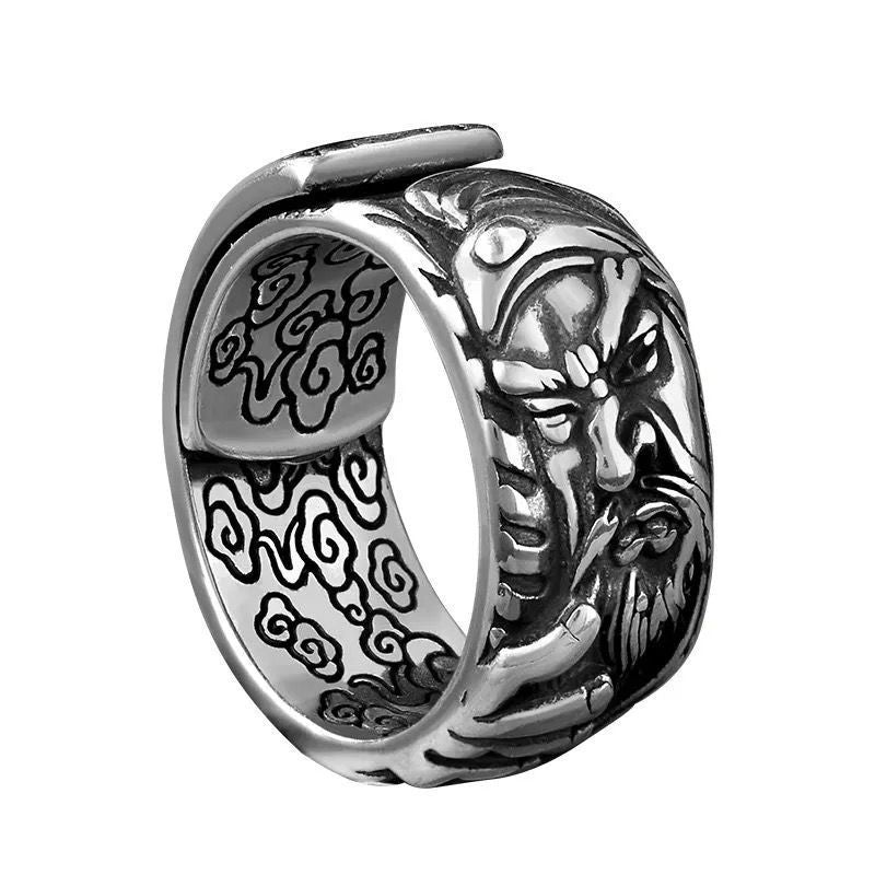 Men's Index Finger Domineering Personalized Imitation Thai Rings