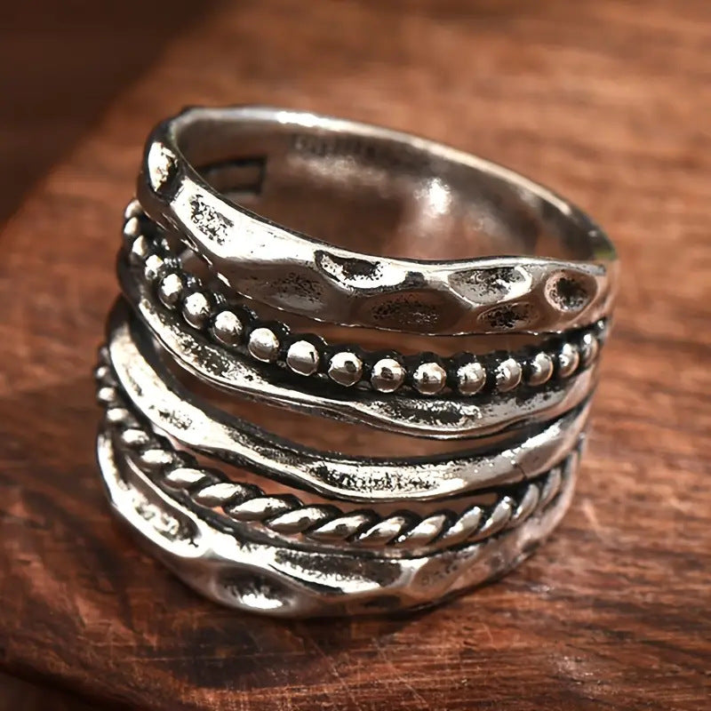Vintage Bohemian Personality Hollow Out Finger Rings