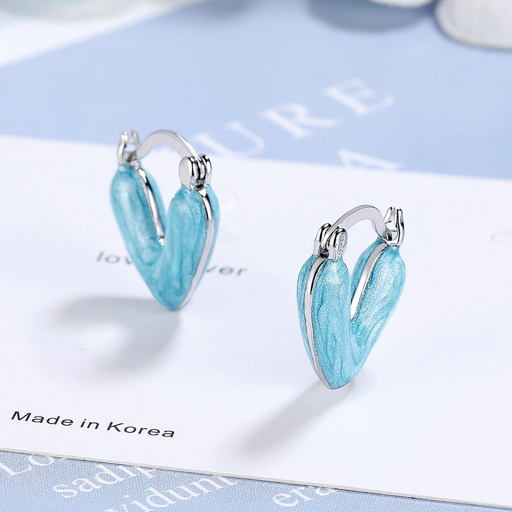 Glazed High-grade Design Light Luxury Fashion Earrings