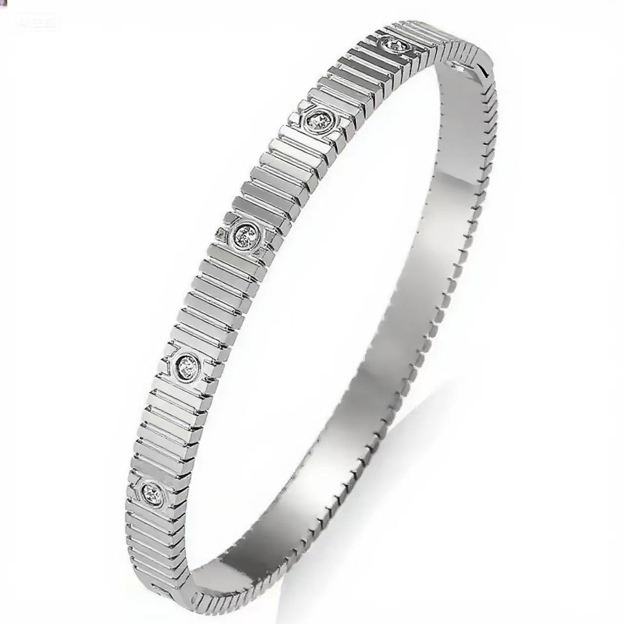 Titanium Steel Female Diamond High-grade Stainless Bracelet