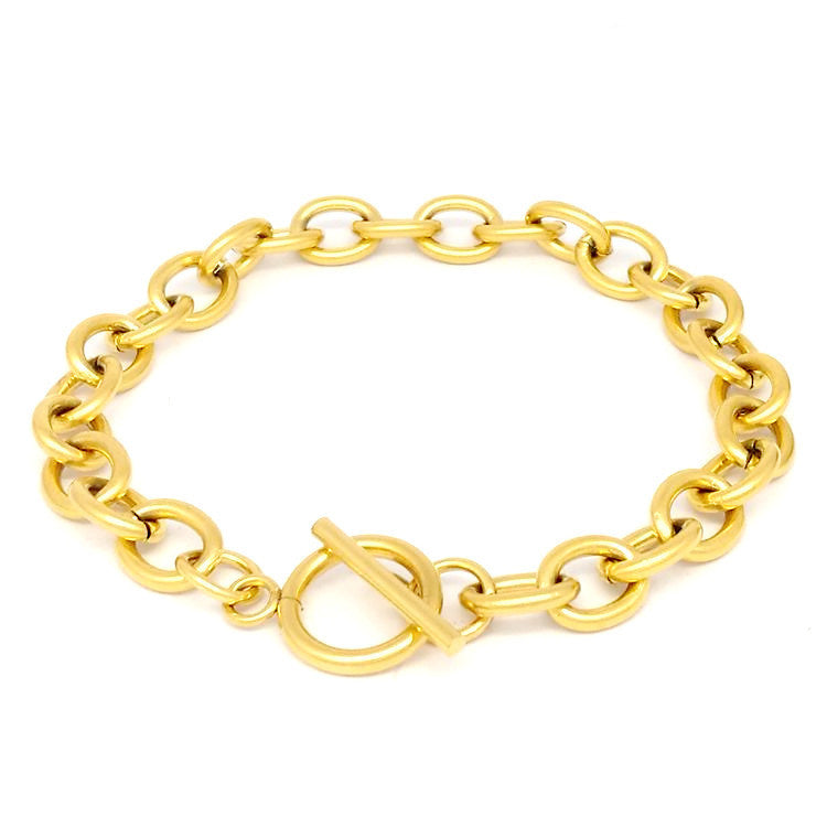 Women's Buckle Fashion Geometric Personalized Chain Commuter Bracelet