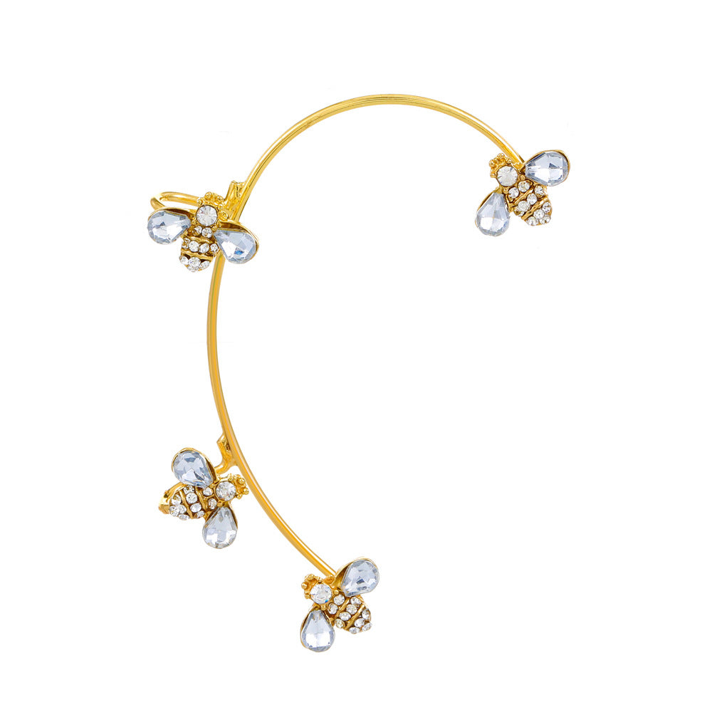 Women's Fairy Mori Style Diamond Butterfly Fashion Ear Clip