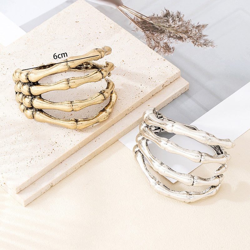Spring Female Design Skull Ghost Claw Personality Bracelets