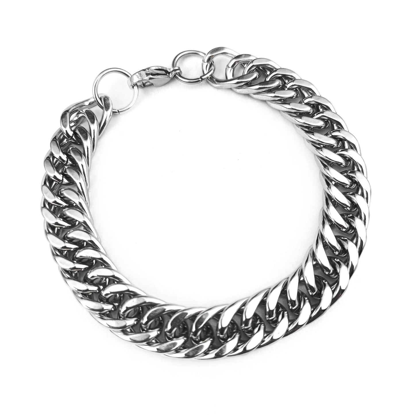 Men's Stainless Steel Woven Keel Titanium High-grade Bracelets