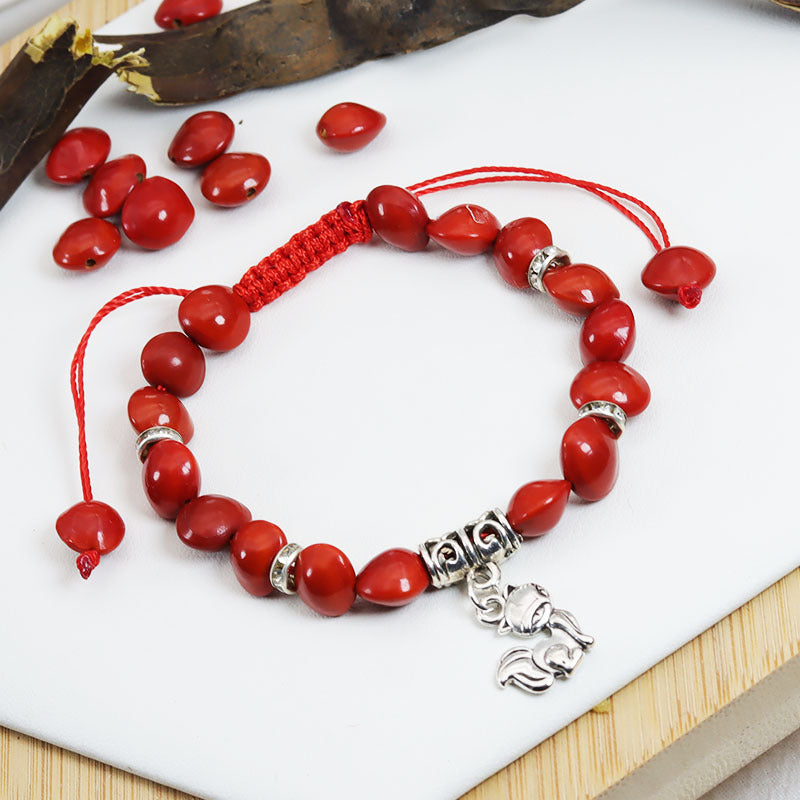 Women's & Men's Bodhi Seed String Scenic Spot Temple Fair Bracelet