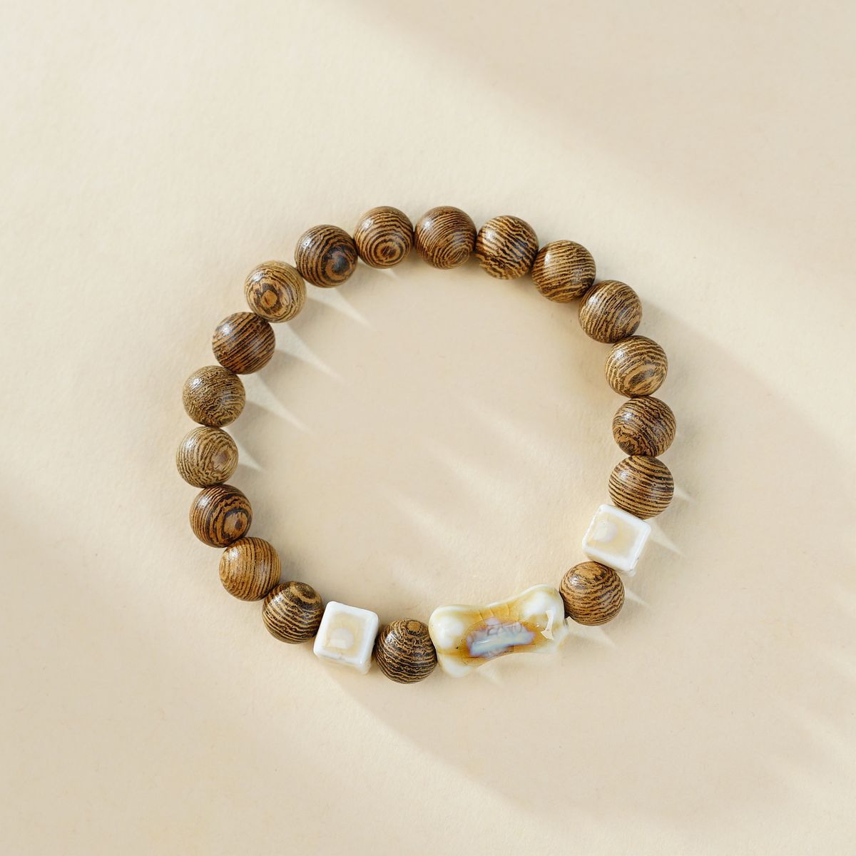 Ebony High Sense Lotus Seedpod Chinese Bracelets