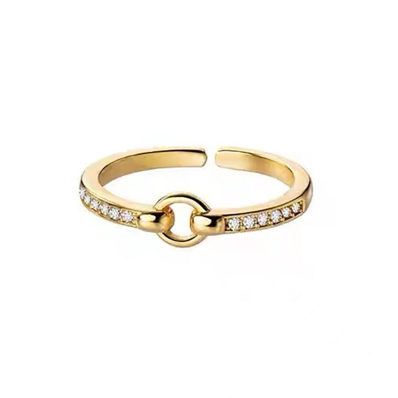 Female Light Luxury Minority Design Advanced Sense Temperamental Rings