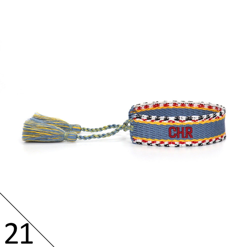 Hand Weaving Fashion Simple Wrist Strap Bracelets