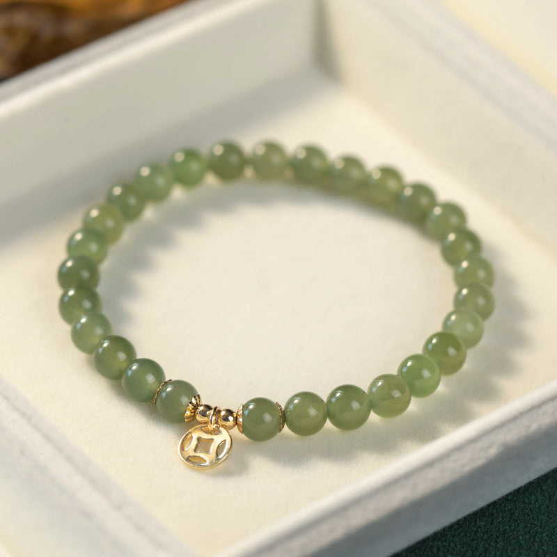 Blessing Card Jade Female Design Style Bracelets