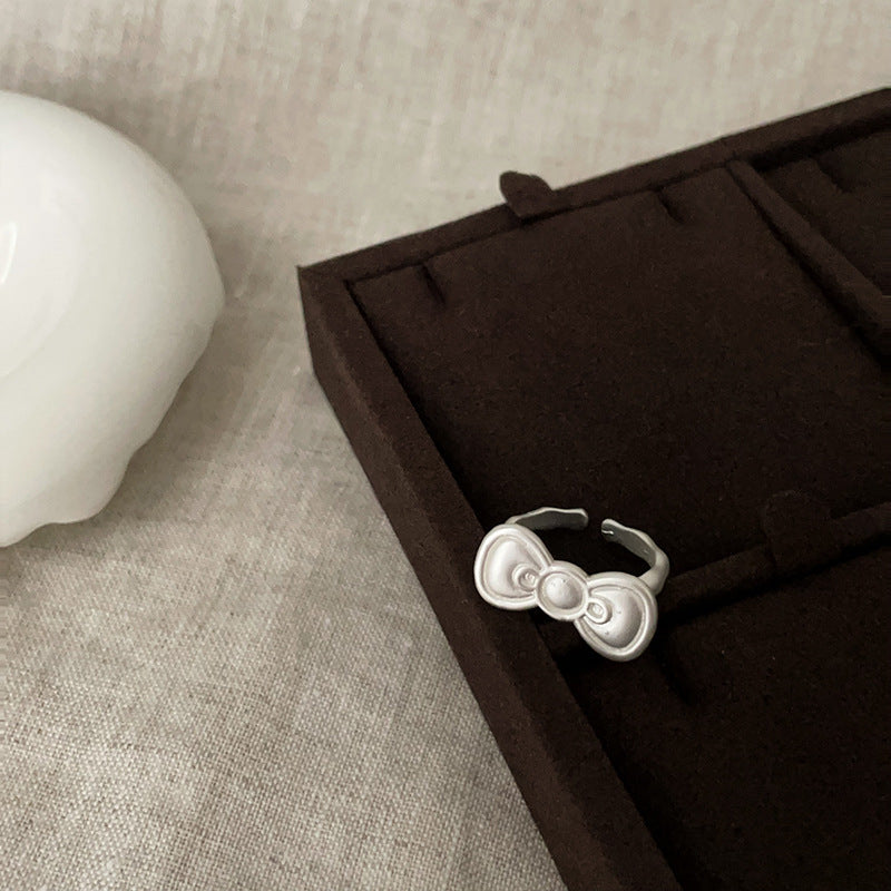 Korean Lace Zircon Flower Light Luxury High Sense Rings