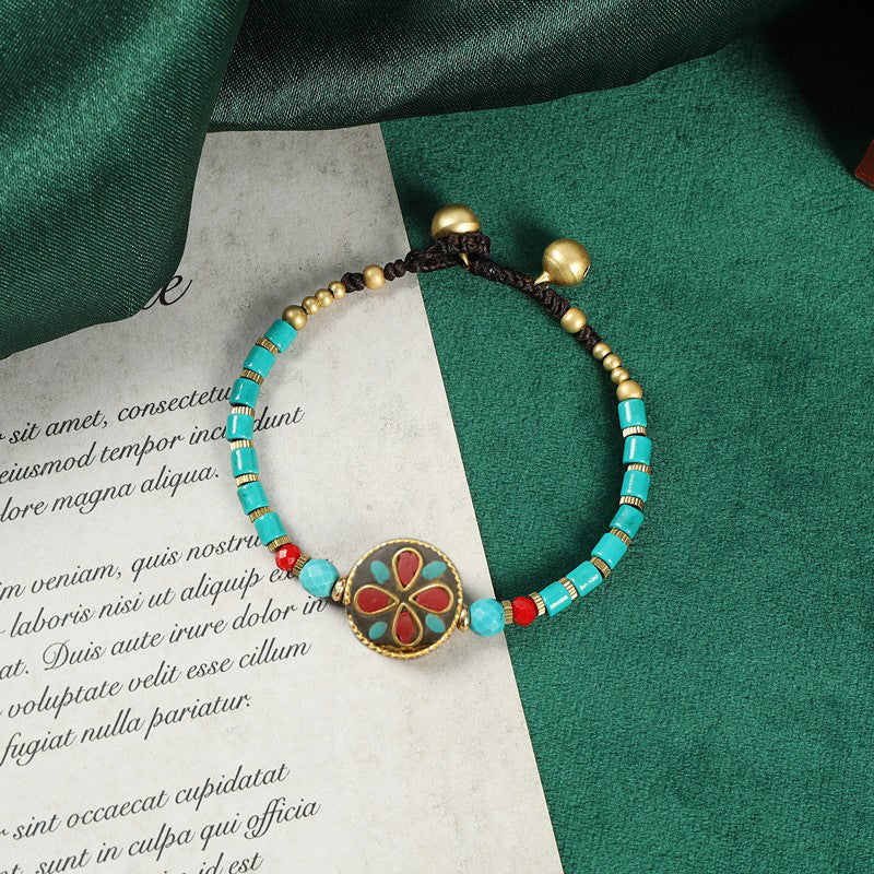 Women's & Men's & Copper Niche Retro Personality And Tibetan Bracelets