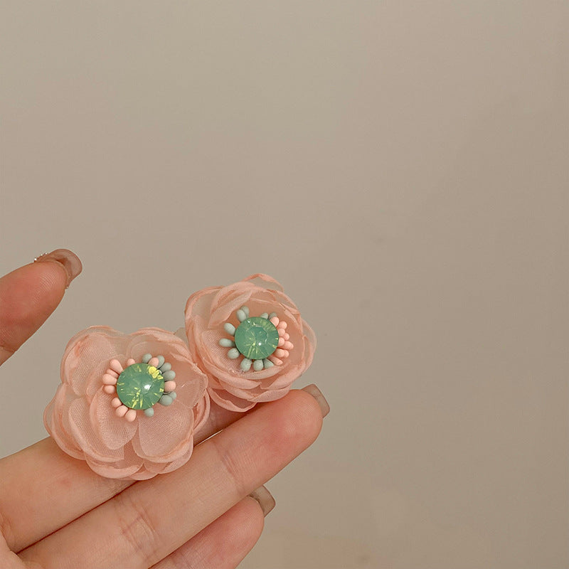 Girly Sweet Round Face Suitable For Earrings