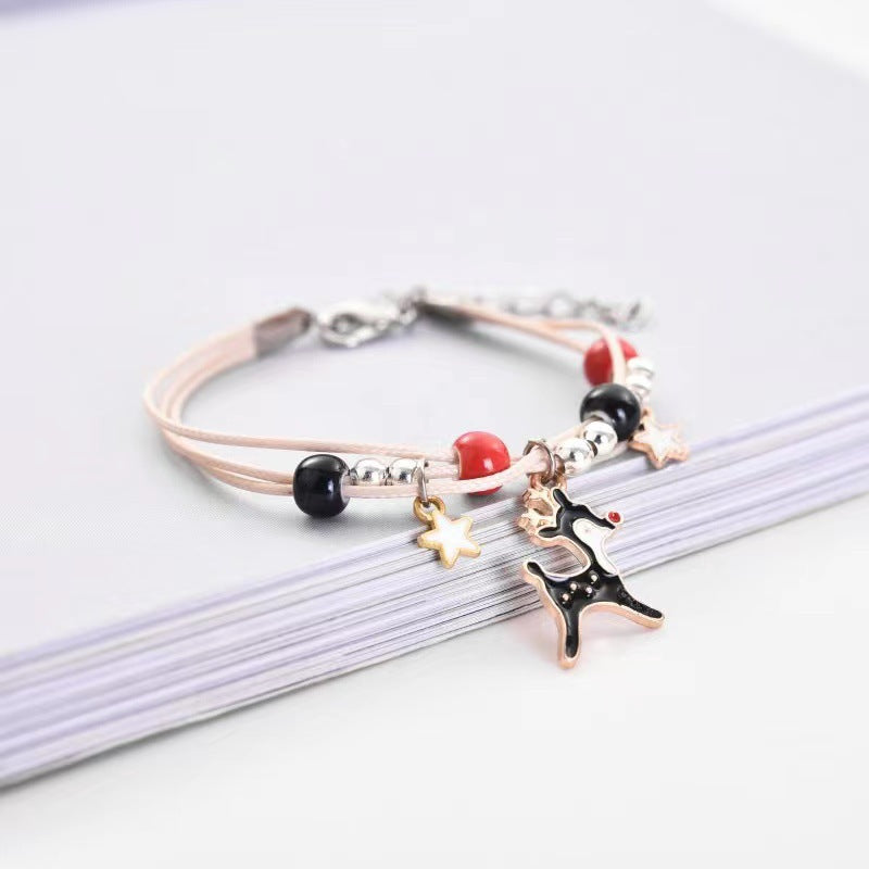 Oil Dripping Butterfly Female Sweet Fairy Bracelets