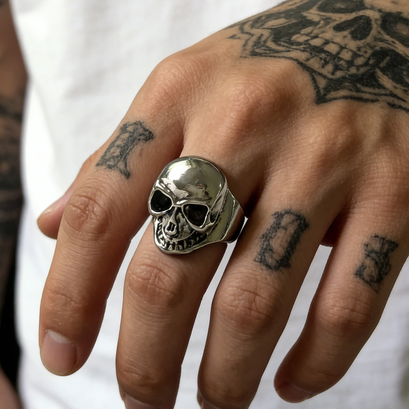 Men's & Women's Fashion Skull Dragon Retro Punk Single Rings
