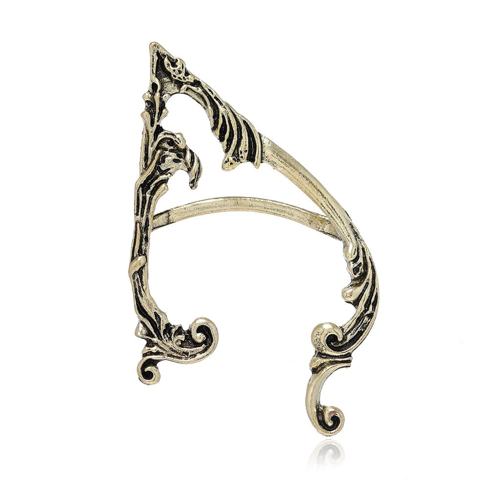 Women's Exaggerated Personalized Dark Vintage Elf Cuff Ear Clip
