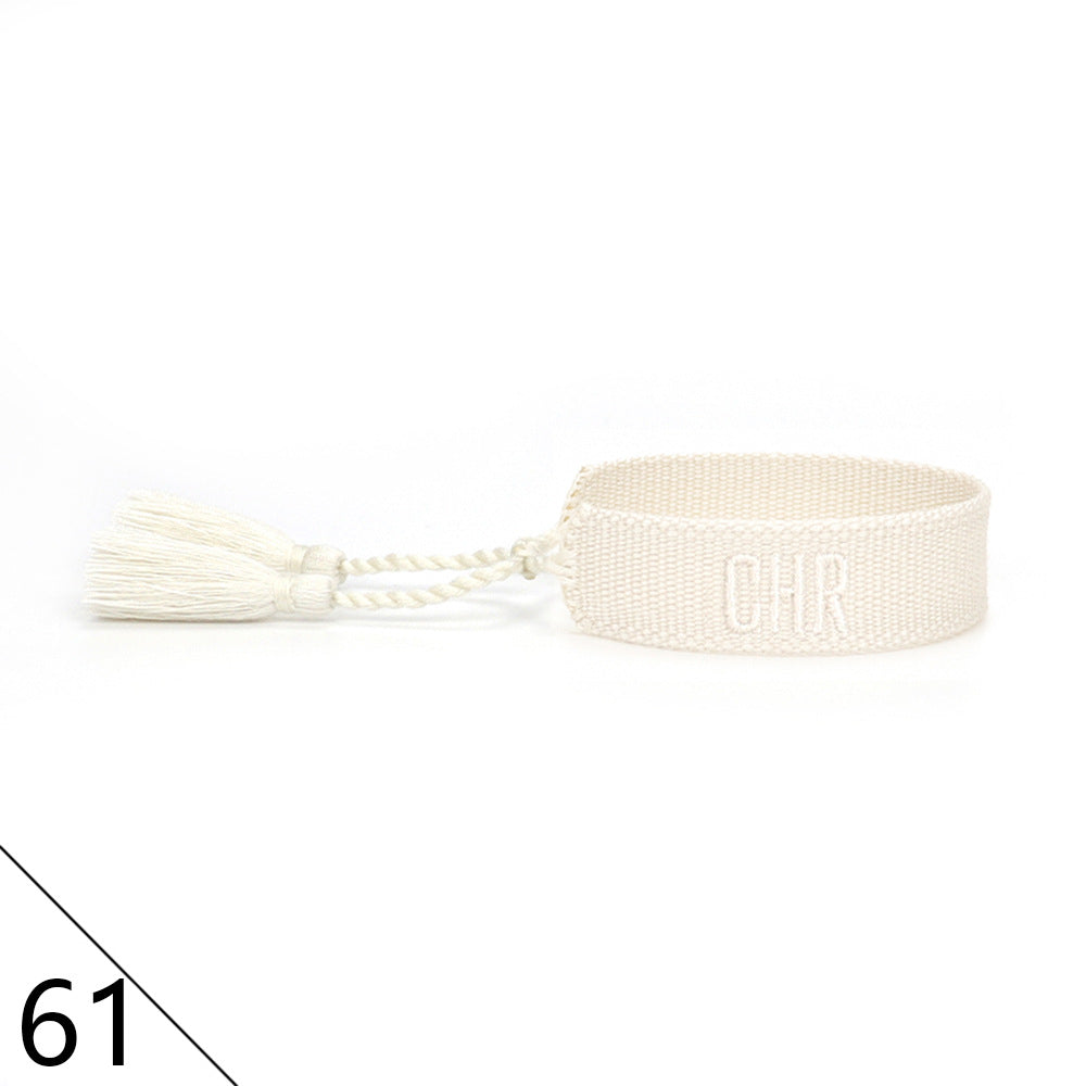 Hand Weaving Fashion Simple Wrist Strap Bracelets