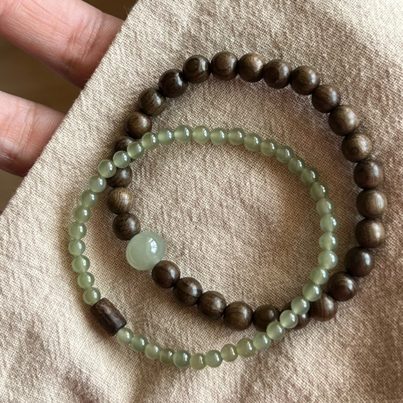 Rivers Submerged Wood Ebony Niche Fold Wear Chinese Style Traditional Bracelets