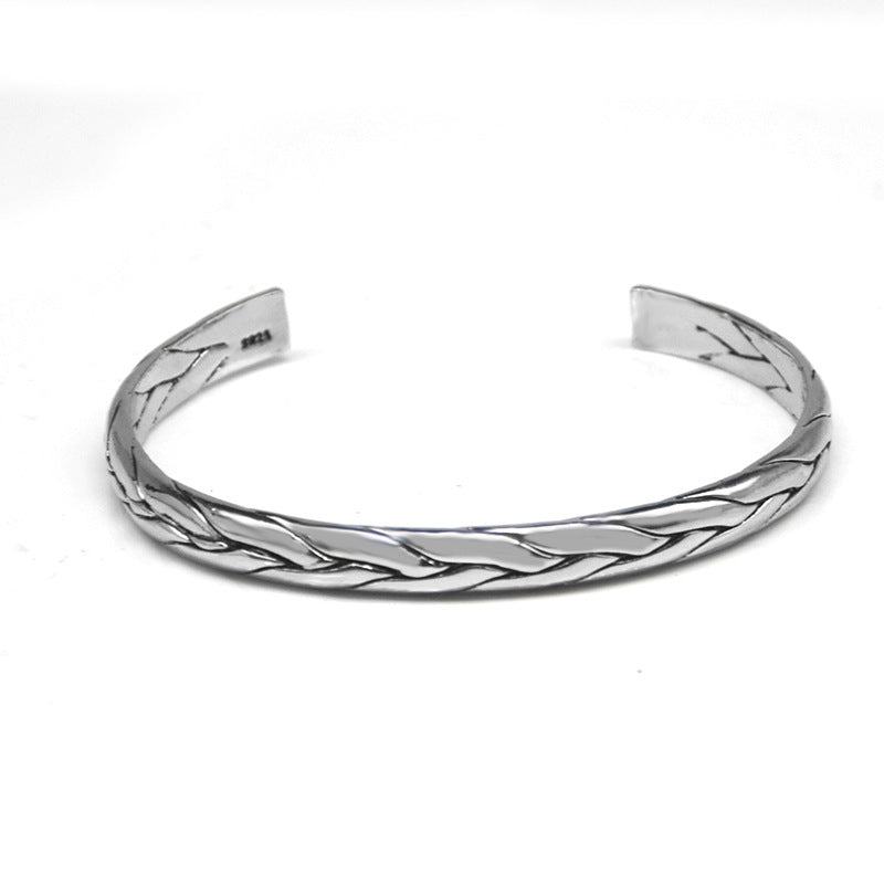 Vine Five-pointed Star Cross Dark Pattern Bracelet