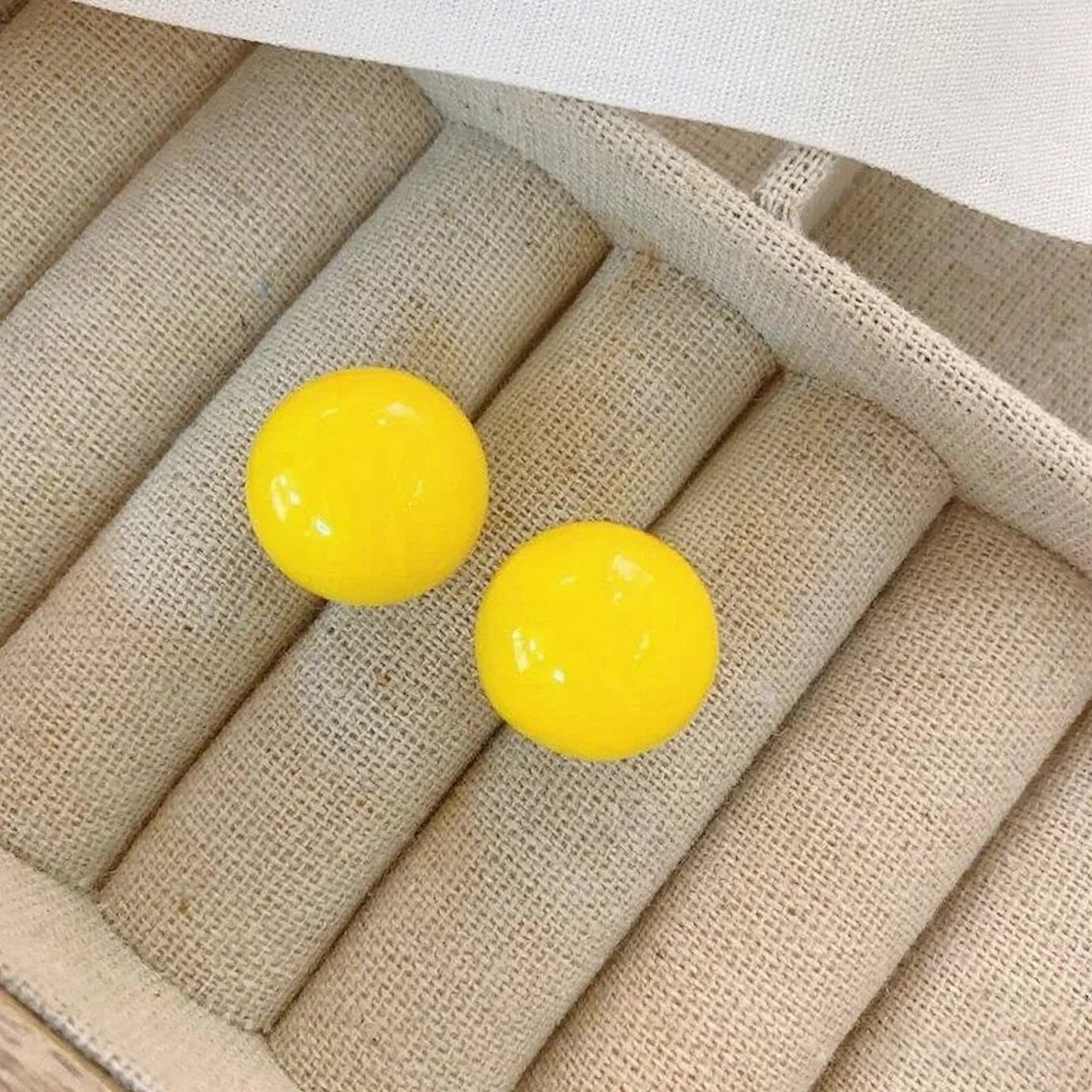 Color Candy Steamed Bread Ear Female High-grade Sweet Rings