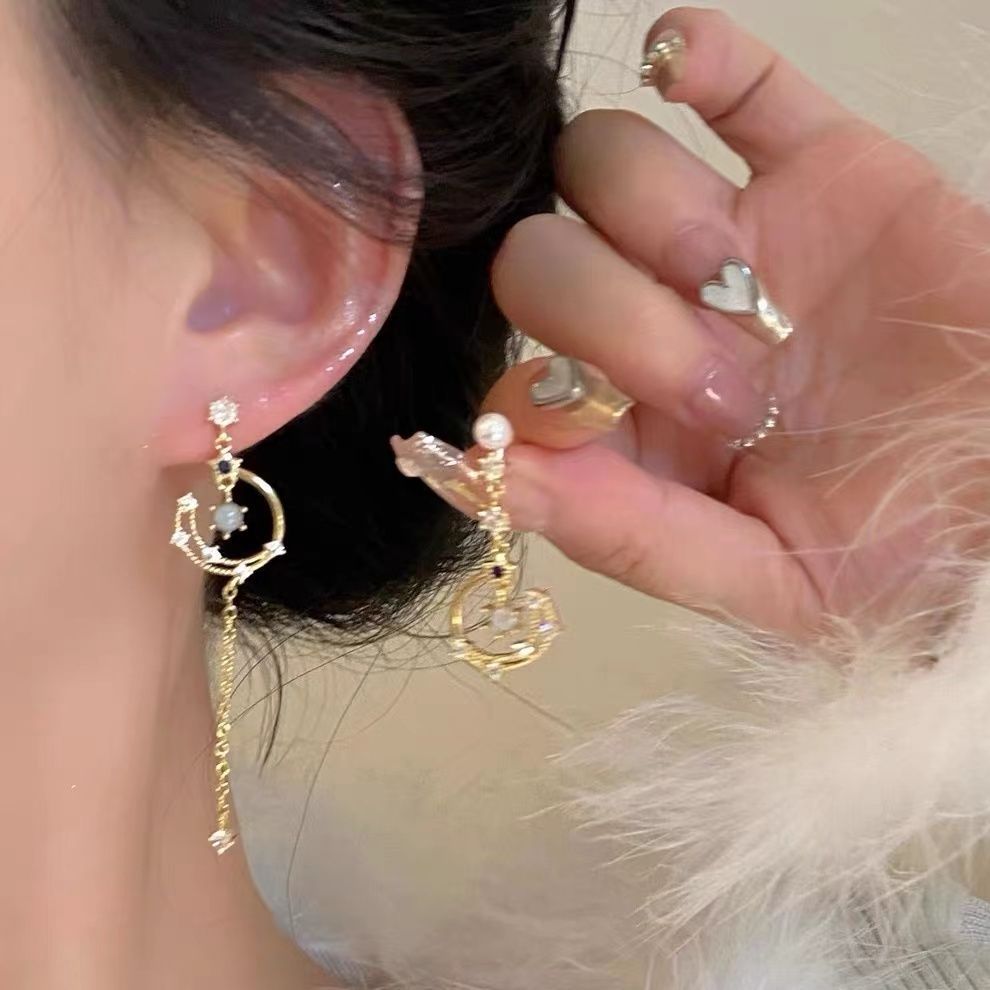 Super Fairy Fall Feeling Butterfly Tassel Ear Clip