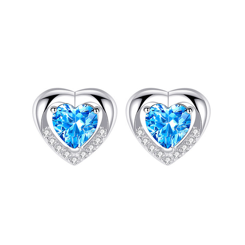Women's Heart Of Eternity Korean Light Luxury Small Pendants
