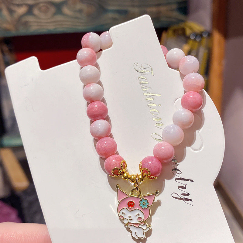 Clow en mélamine pour femmes, cadeau mignon en céramique pour bracelets