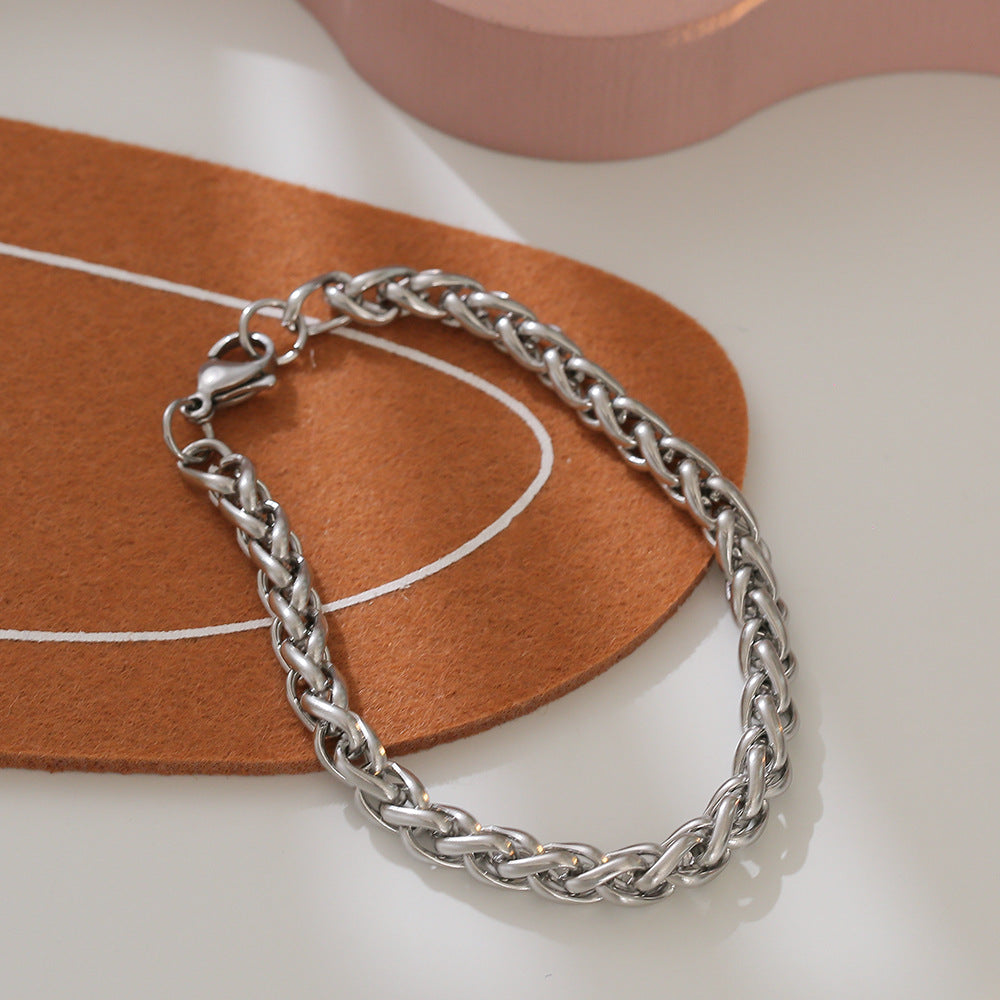 Steel Niche High-grade Fashion Titanium Female Bracelets