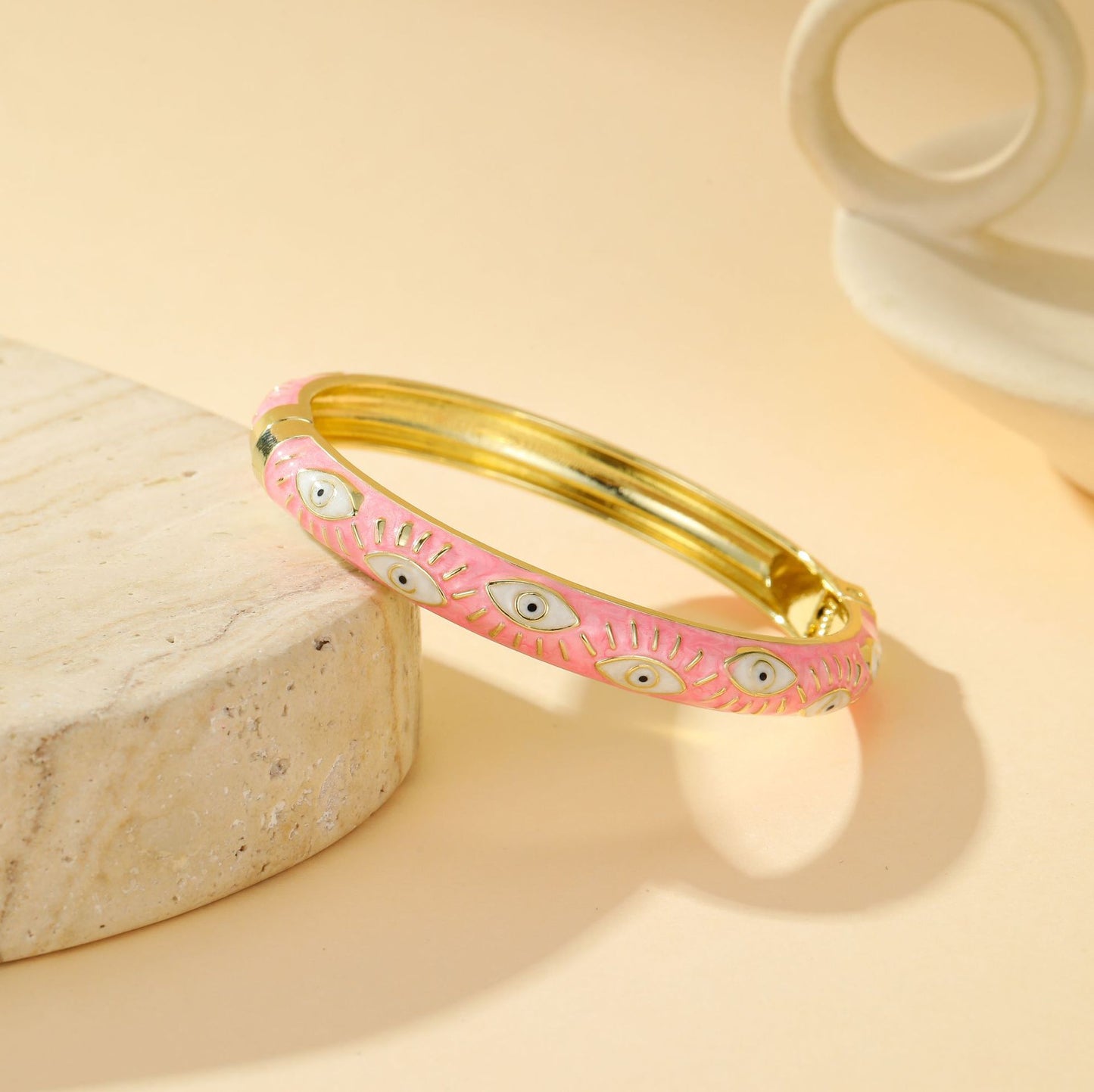 Women's Metal Enamel Vintage Elegant Personalized Bracelet