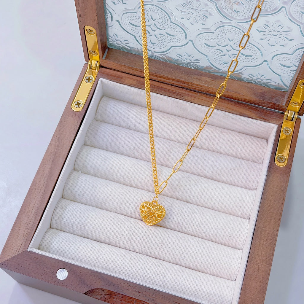 Ginkgo Leaf Variety Retro Affordable Luxury Fashion Design Necklace