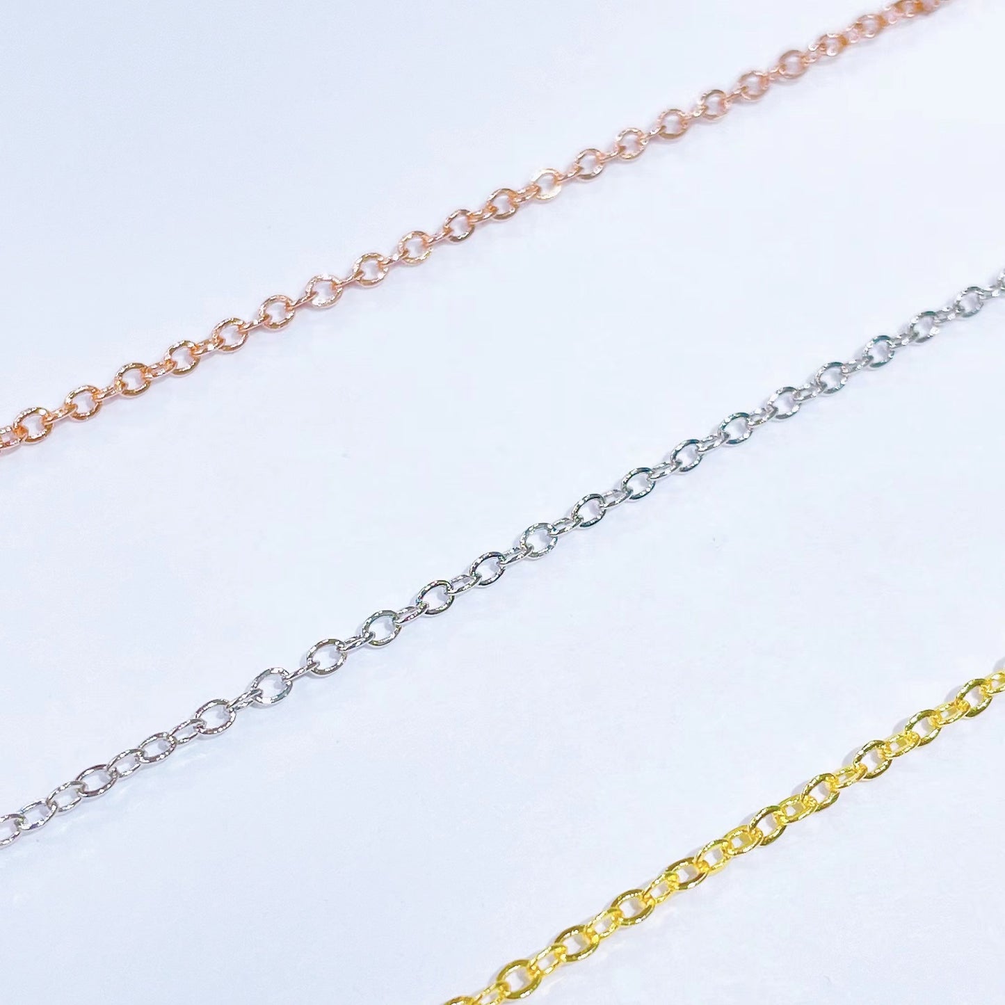 Bag Gold Color Retention O-shaped Chain Necklaces