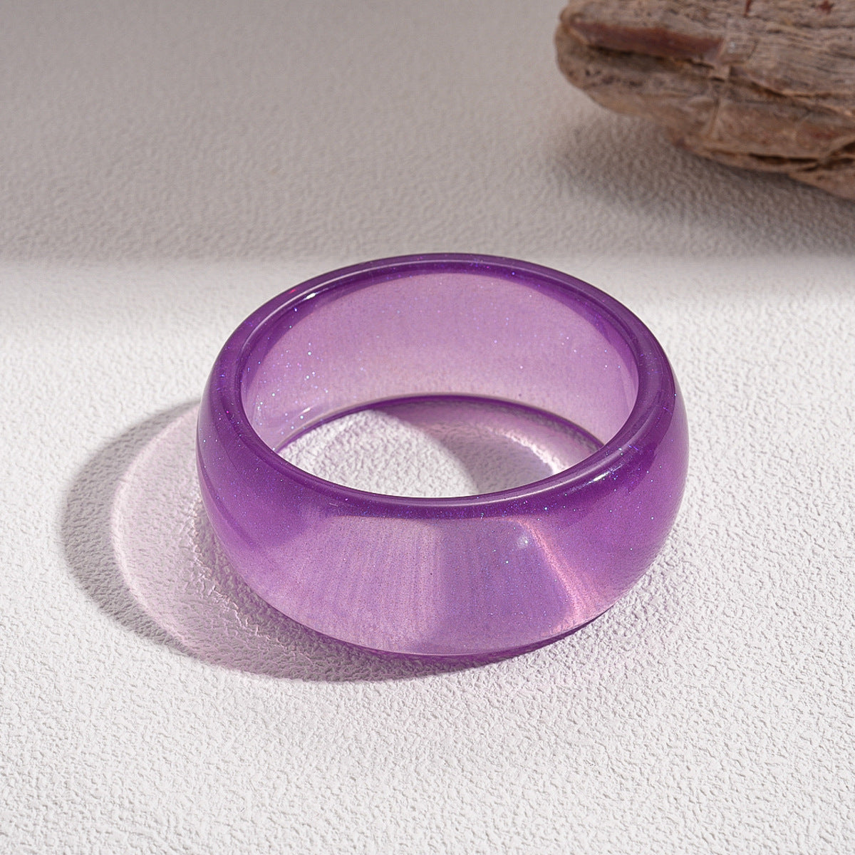Women's Irregular Resin Minority Simple Retro Temperament Personality Fashion Design Unique Bracelets