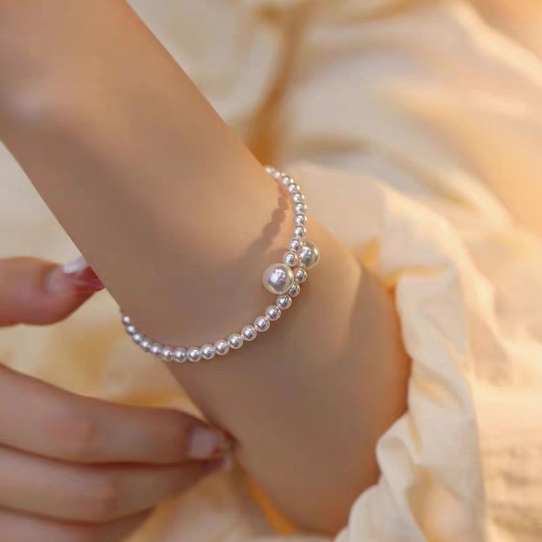 Women's Pearl For Light Luxury Temperament Advanced Niche Design Bracelet