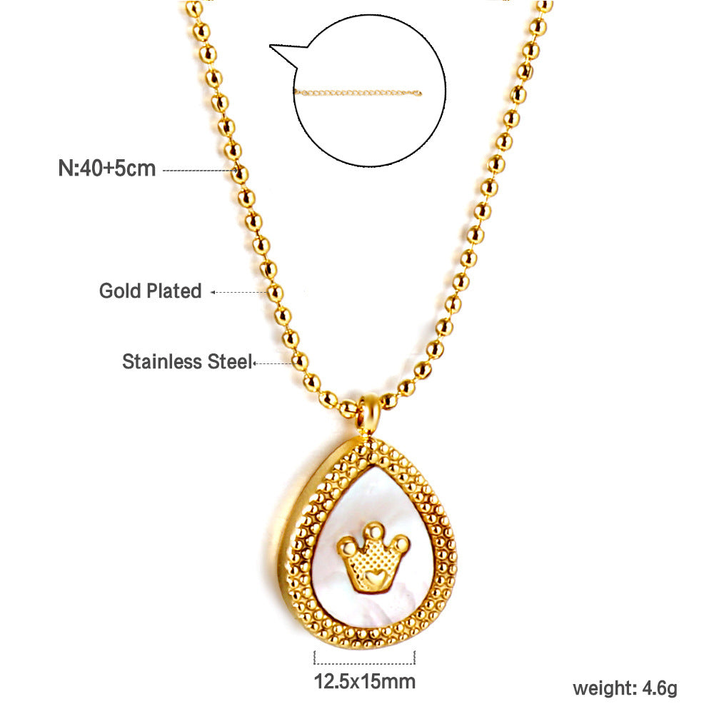 French Entry Lux Elegant Clavicle Chain Necklace