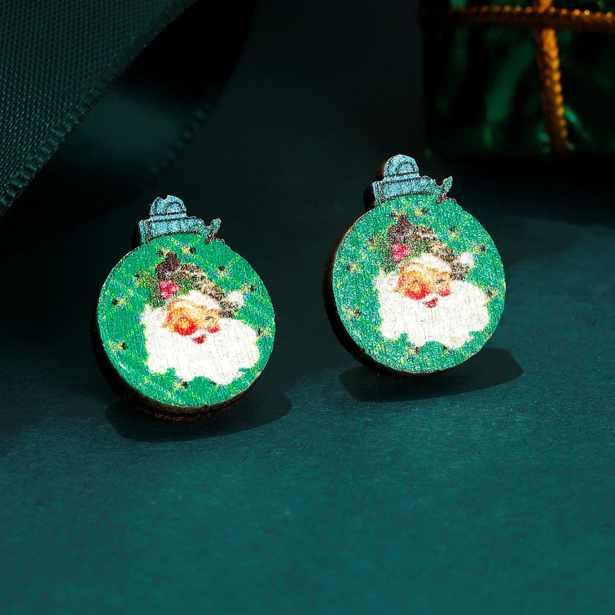 Snowflake Boots Tree Female Cartoon Small Earrings