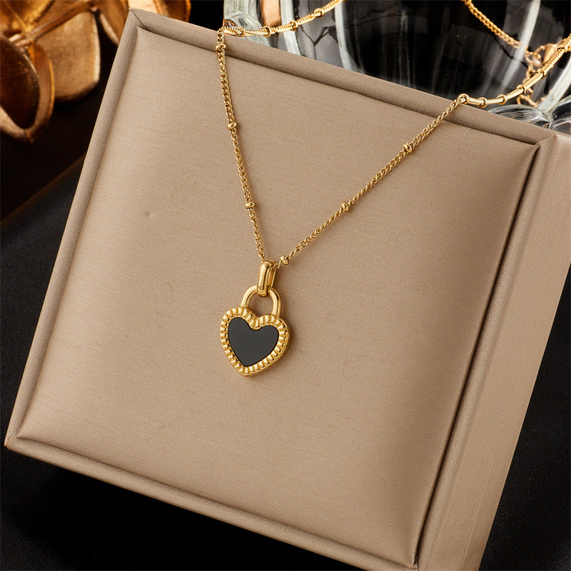 Fashion Simple Personality Love Temperament Clavicle Chain Rings