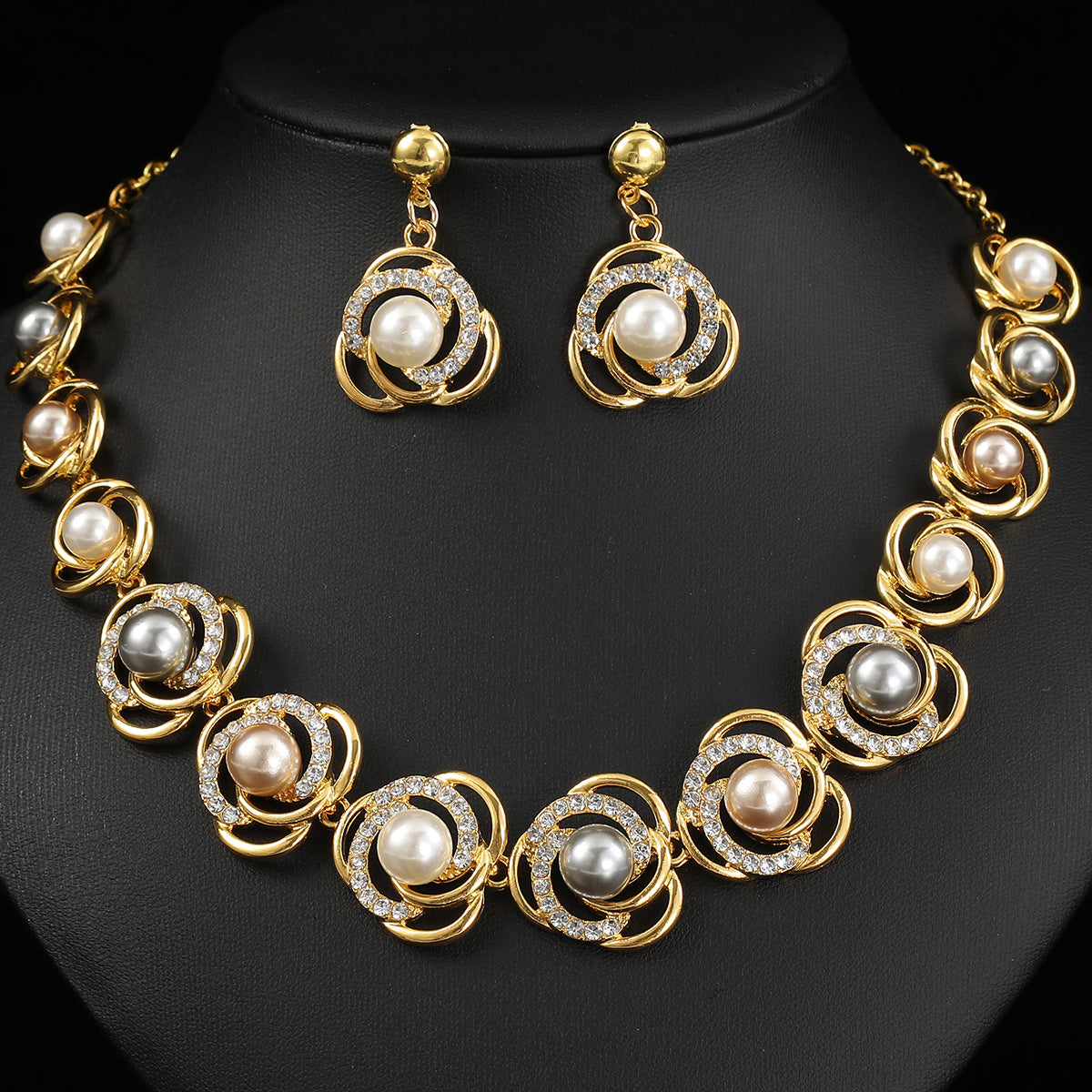Pearl Bridal Fashion Dress Dinner Alloy Necklaces