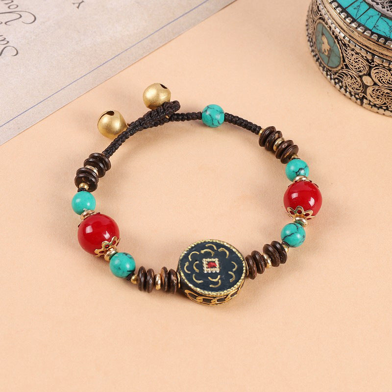 Women's & Men's & Chinese Ethnic Style Tibetan Niche Bracelets