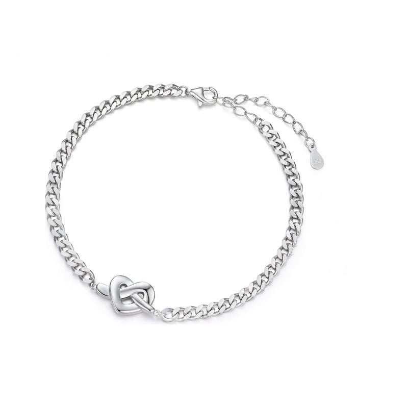 Women's & Men's Knot Couple Pair Of Cold Wind Interwoven Love Simple Niche Bracelet